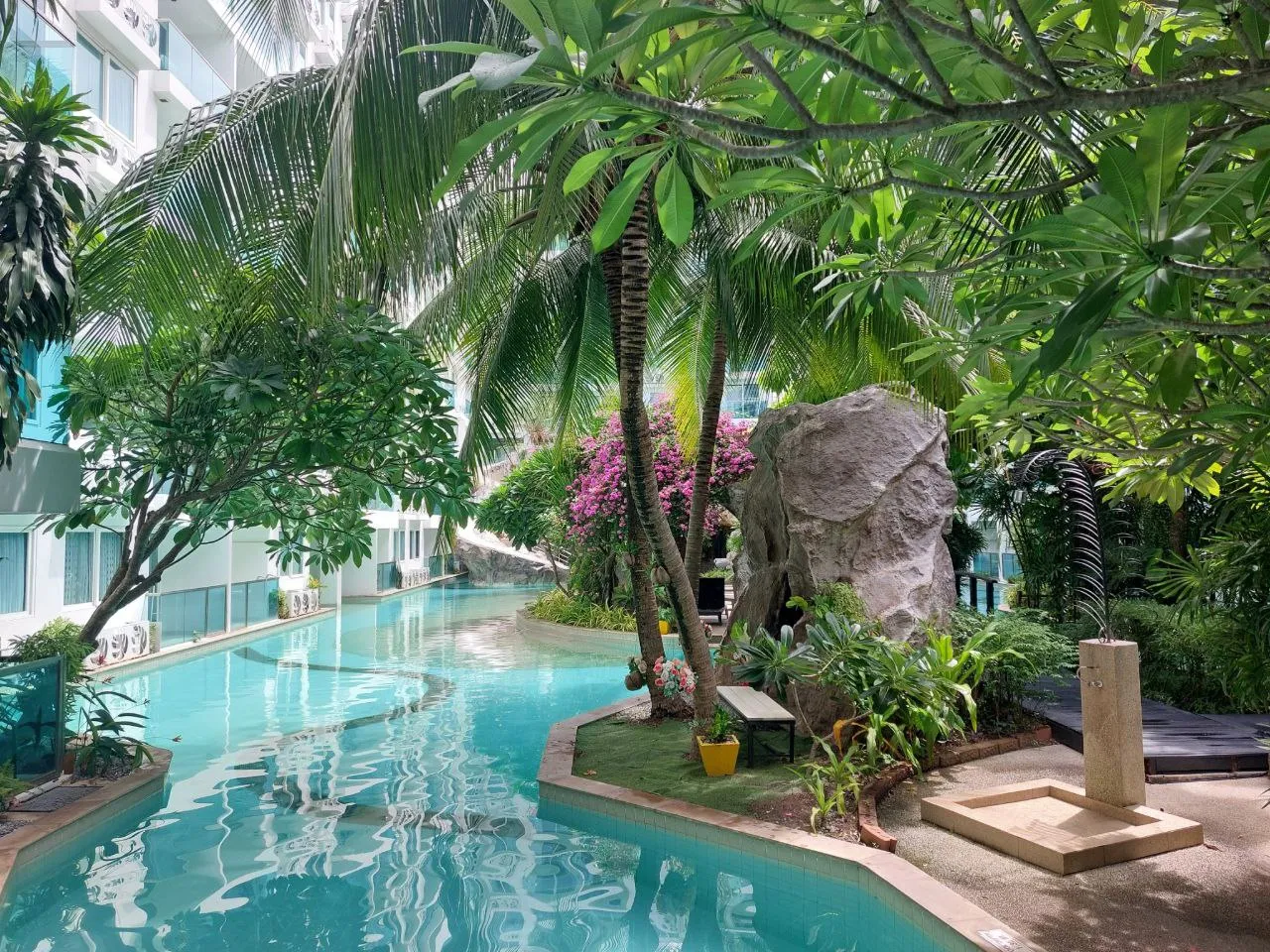 Appartement meublé à Jomtien avec vue sur la ville